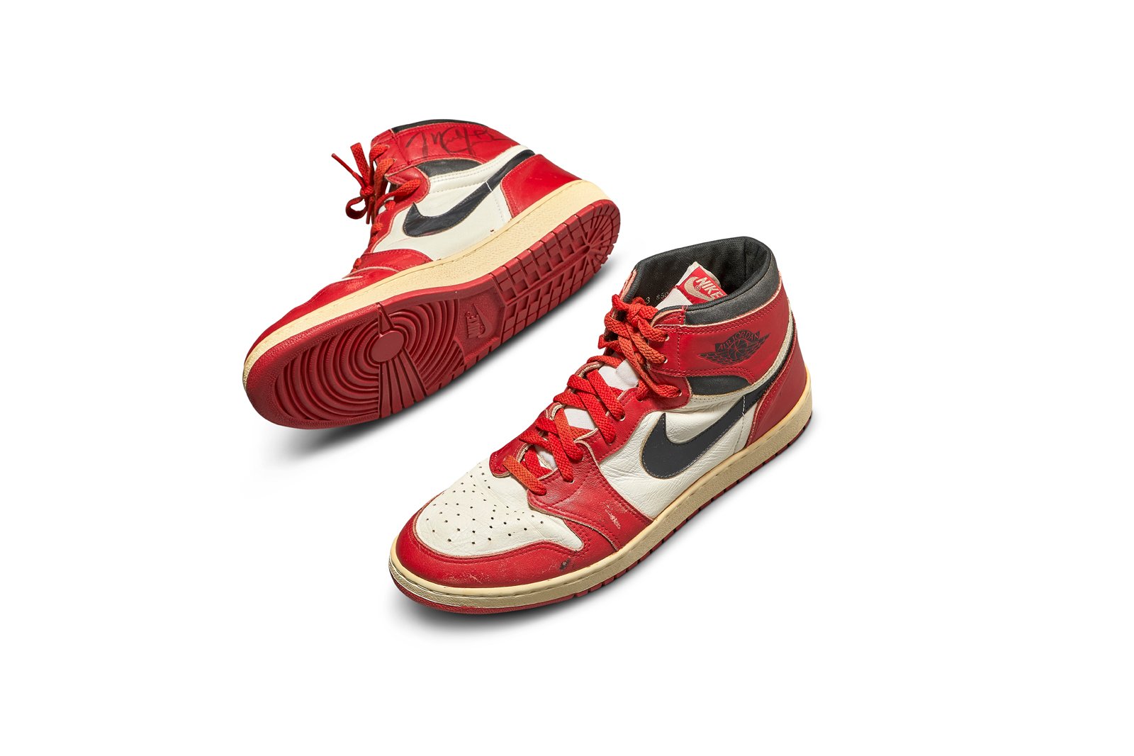 Michael Jordan's 1984 Game-Worn Nike Air Ships Up For Auction